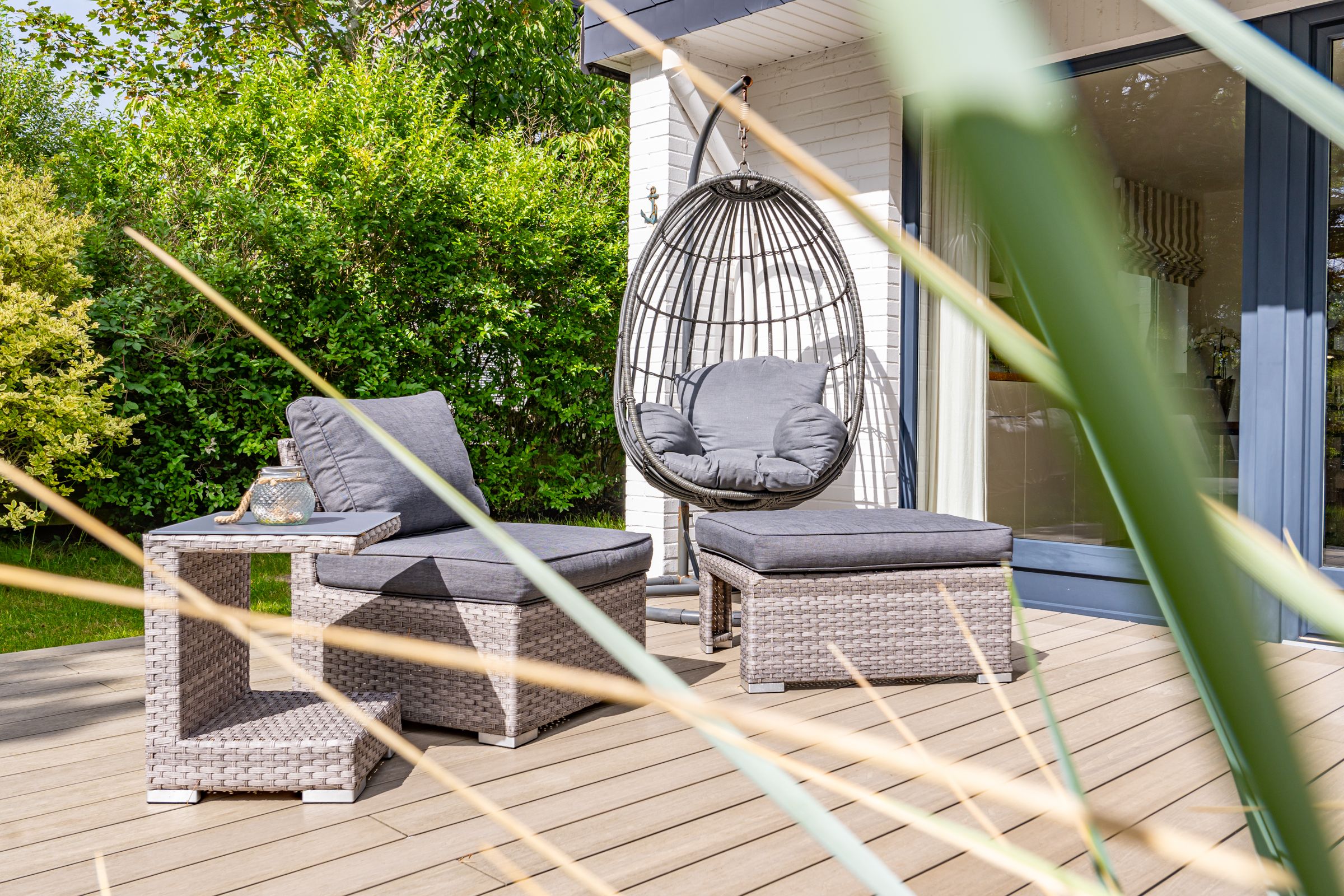 Terrasse, Gartenmöbel