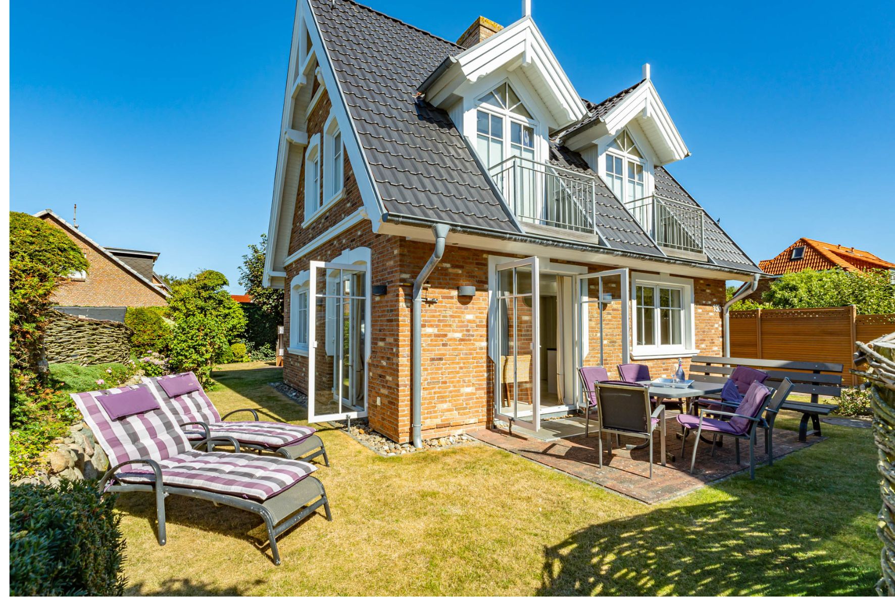 Terrasse, Garten,