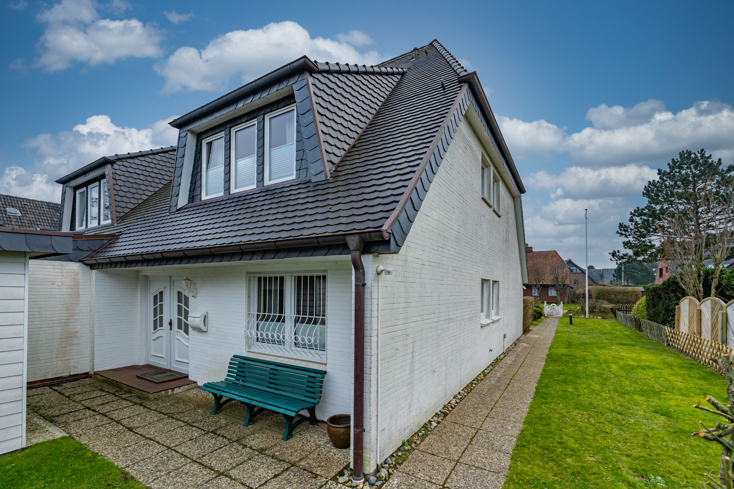 Ferienhaus auf Sylt Eingangstür